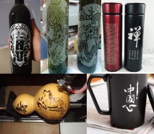 泉州南安酒瓶葫芦工艺品激光雕刻机